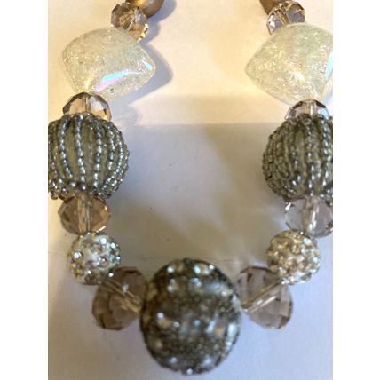 Champagne Necklace #5011 - Handmade - 18"
