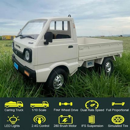 WPL RC Car 1/10 Scale RC Kei Truck Suzuki RC Drift Car WPL D14 Remote Control Ca