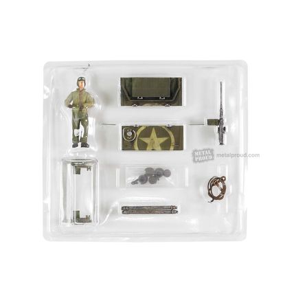 SHERMAN TANK M4 75, 753TH TANK BATTALION GUSTAV LINE ITALY 1944 FOV 1/32 912101A