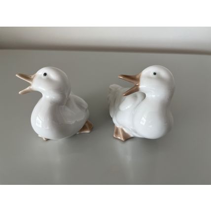 2 X VINTAGE 1982 LLADRO PORCELAIN BABY DUCKLINGS
