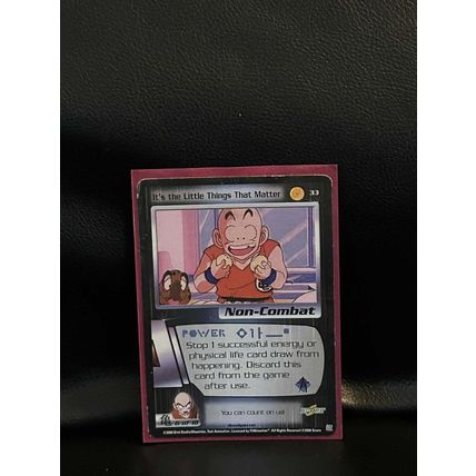 It's the Little Things That Matter - 033 - Limited Edition Saiyan Saga Dragon Ba