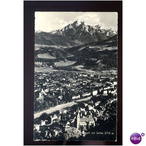 Austria INNSBRUCK View Postcard by Chizzall (2719)