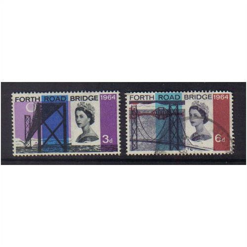 1964 GB FORTH BRIDGE SET F/U SG 659-660