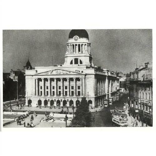 Postcard NOTTINGHAM The Council House 1950's Savoy Cafe City Hall Market Square