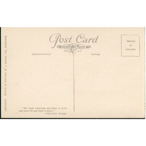 Vintage L Salmon Ltd. PC c1940 - Buttermere & Fleetwith Pike, Cumbria - 11929