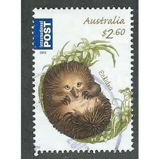 AUS 2013 $2.60 ' BUSH BABIES -ECHIDNA' FINE USED (EBID37-161)