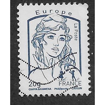 FRA 2013 'EUROPE 20g' 'MARIANNE DE FRANCE' FINE USED(EBID58-149)