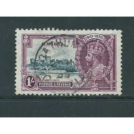 Gambia stamps sg146 used vfu sg 146 silver wedding