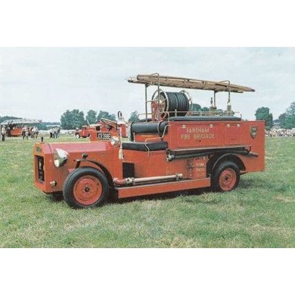 Fareham Fire Brigade Engine Postcard