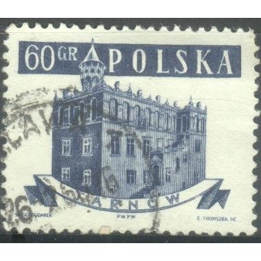 Poland 1958 - SG1048 - 60g blue - Town Hall, Tarnow - used 2