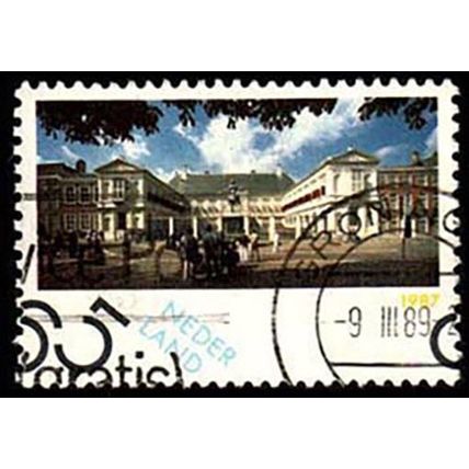 Netherlands 1987 Noordeinde Palace 65c Used Stamp.