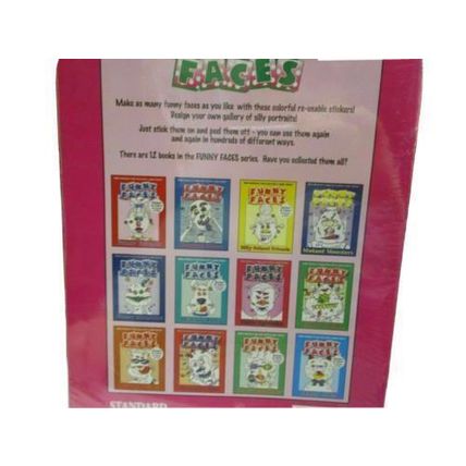 Funny Faces Book With Sticker & color For Hours Of Fun!