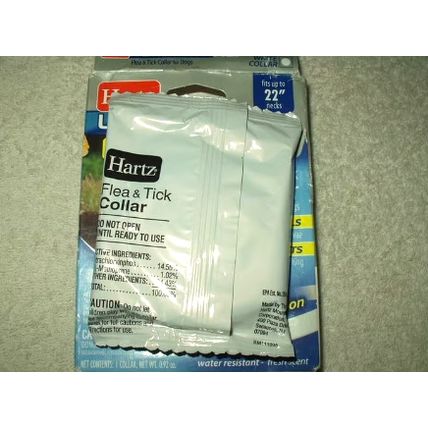 hartz ultra guard + flea collar 7 months protection 4 dogs & puppies