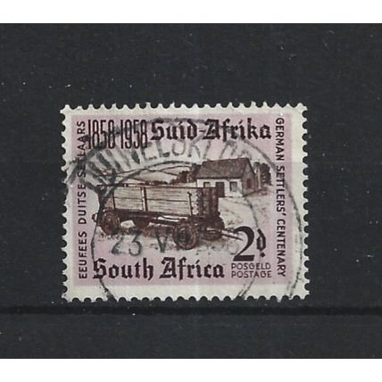 SouthAfrica.Centenary Arrival German Settlers South Africa stamp.F/Used.Aug25b