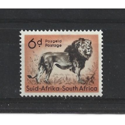 SouthAfrica.SG158 6d Lion.Mounted Mint.Aug25a