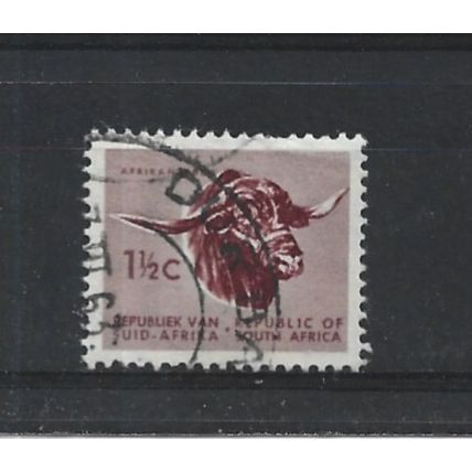 SouthAfrica.SG200 1 1/2c Akrikander Bull.Variety Unchecked.Fine Used.Aug25a