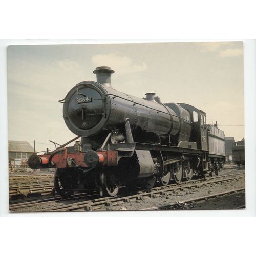 Collett Steam Locomotive 2884 Railway Postcard 24625