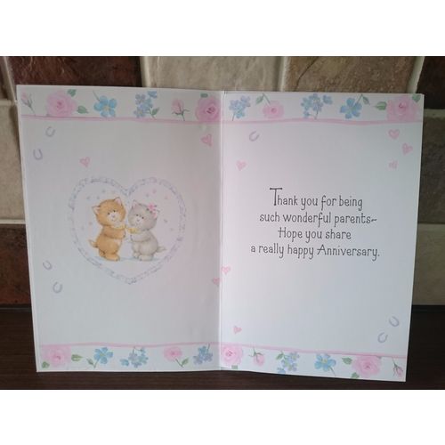 Mum & Dad Anniversary Card - With Love To Mum & Dad #1