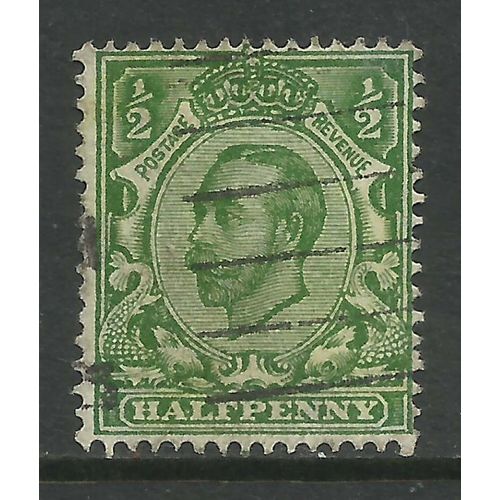 GB 1912 KGV 1/2d Green wmk 103 ( H367 )