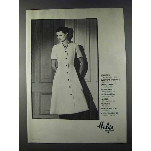 1980 Helga Fashion Ad
