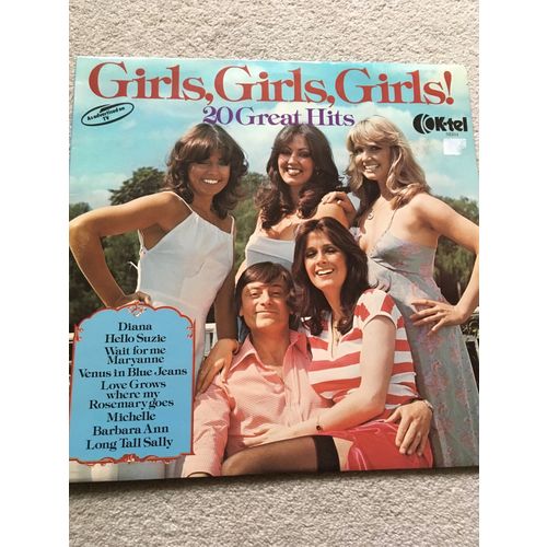 GIRLS, GIRLS, GIRLS! - VARIOUS ARTISTS (UK VINYL LP, 1977)