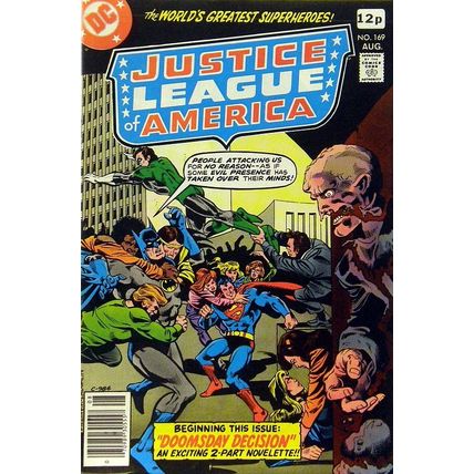 Justice League of America (Vol 1) # 169 FN+ Price VARIANT ORIG US COMICS