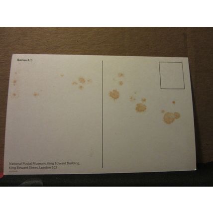 1853 PROPOGANDA ENVELOPE, unused postcard by National Postal museum =