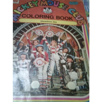 Mickey Mouse Club coloring book