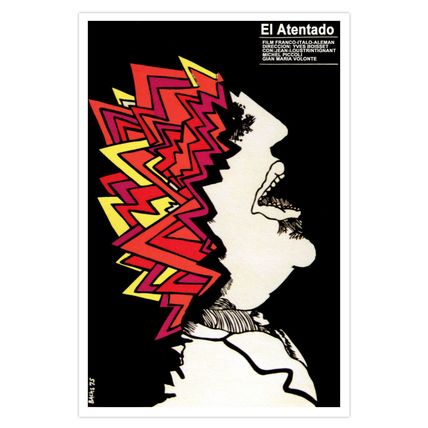 Cuban decor Wall Design movie Poster"The ATTEMPT"French Italian Art film