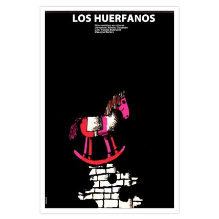 Wall decor home movie Poster"ORPHANS"Horse Rocker.Art film.Children room.