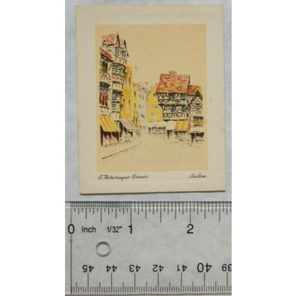 1928 De Reszke England No. 43 A Picturesque Corner, Ludlow