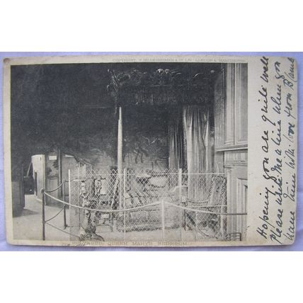 1903 postcard Holyrood, Queen Mary's Bedroom