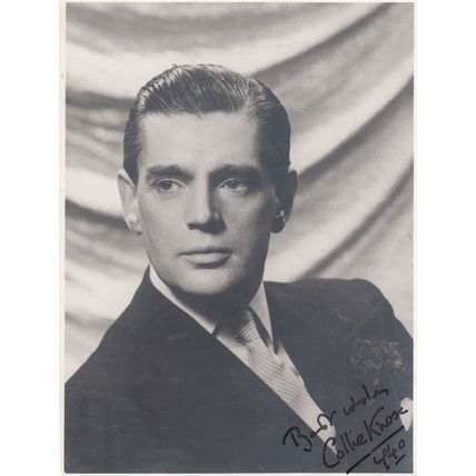 Collie Knox WW2 Daily Mail Newspaper Journalist News Reporter Hand Signed Photo