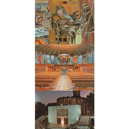 Chua Lang Tran Quoc Pagoda 3x Chinese Postcard s