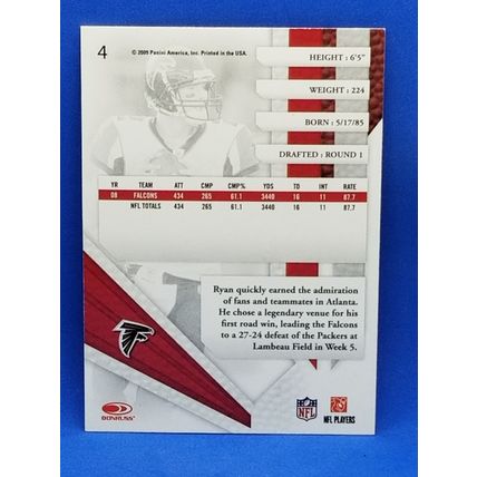2009 Absolute Memorabilia Retail #4 Matt Ryan
