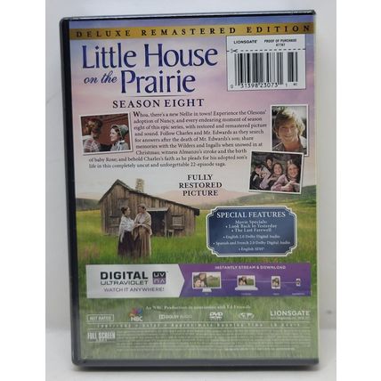 Little House On The Prairie Season 8 Deluxe Remastered Edition [DVD] (L69)