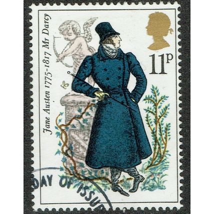 1975 Birth Bicentenary Jane Austen 11p Multicoloured SG991 FU