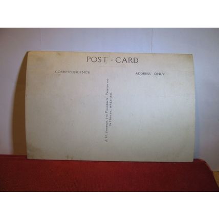 UNKNOWN young girl antique photograph postcard by J H Jamieson of Wrexham =