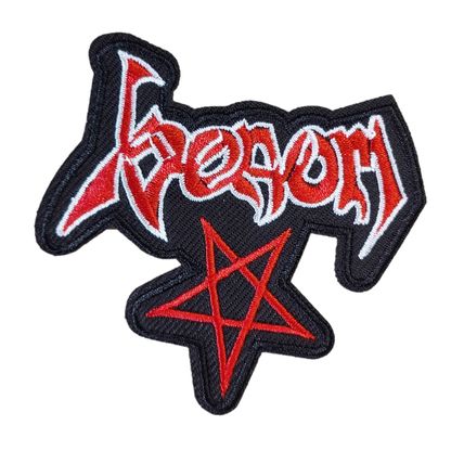 Venom Black Metal Patch Iron On 7.3 x 7.1 cm Rock Metal Death Speed Classic P236