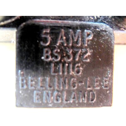 Belling Lee L1116/S 2 Pin Vintage Power Flex Socket New Old Stock RARE !