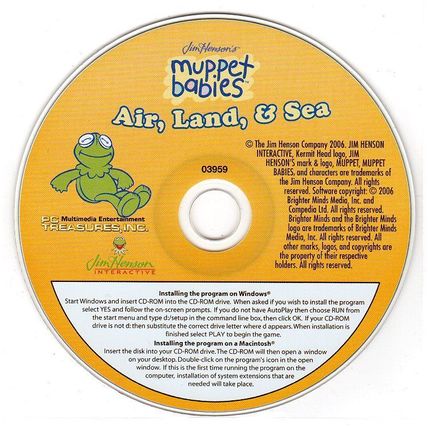 KIDS LOT #20 (2006-2007) 9 PC-CDs