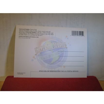 UNIVERSAL STUDIOS THEME PARK, FLORIDA. USA. unused postcard =