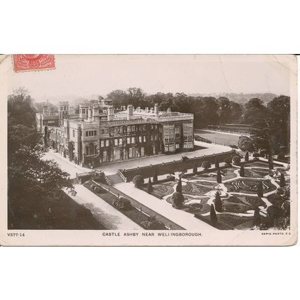 PC22168 Castle Ashby Near Wellingborough. Rapid. J. Horden. 1911