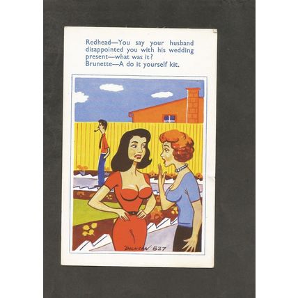 Coastal Cards Saucy Comic Postcard 527
