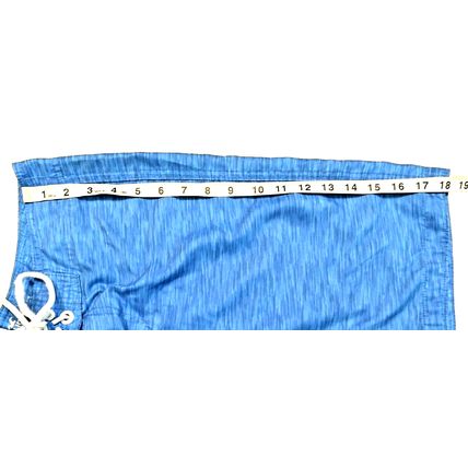 Hollister Mens Blue Board Skater Drawstring Shorts Size XSmall Back Pocket