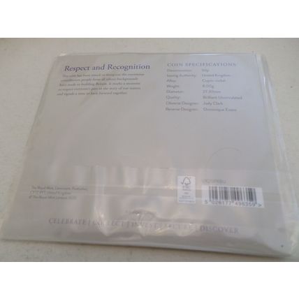 2020 - Royal Mint - Diversity Built Britain -BU 50p Fifty Pence Coin Pack Sealed