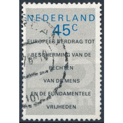Human Rights Treaty - Netherlands 1978 - F H - MiNr 1119