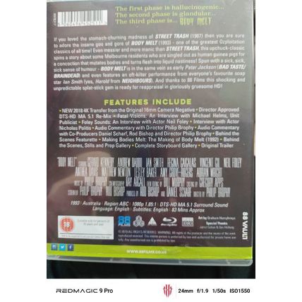 Body Melt Blu Ray