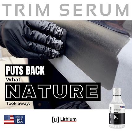 Trim Serum- Plastic Restorer for Cars- Restores Even the Most Damaged Plastic, R