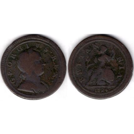 Great Britain. George I. Halfpenny 1724. dy21067